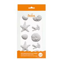 Picture of SEA SHELLS SUGAR DECORATIONS X 9